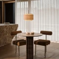 Lampa wisząca Takai 30 cm z tekstylnym kloszem - DFTP by Nordlux