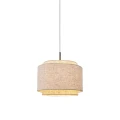 Lampa wisząca Takai 30 cm z tekstylnym kloszem - DFTP by Nordlux