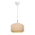Lampa wisząca Takai 30 cm z tekstylnym kloszem - DFTP by Nordlux