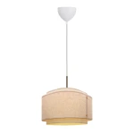 Lampa wisząca Takai 30 cm z tekstylnym kloszem - DFTP by Nordlux