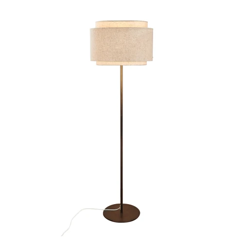 Lampa podłogowa z materiałowym kloszem Takai - DFTP by Nordlux