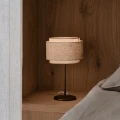 Lampa stołowa z materiałowym kloszem Takai - DFTP by Nordlux