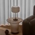 Lampa stołowa z materiałowym kloszem Takai - DFTP by Nordlux