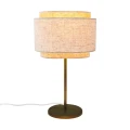 Lampa stołowa z materiałowym kloszem Takai - DFTP by Nordlux