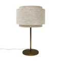 Lampa stołowa z materiałowym kloszem Takai - DFTP by Nordlux