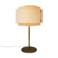 Lampa stołowa z materiałowym kloszem Takai - DFTP by Nordlux