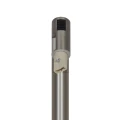 Minimalistyczna lampa stołowa Makoto, satin chrome - DFTP by Nordlux