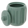 Ceramiczny pojemnik na waciki i patyczki Colorama, zielony - 5five