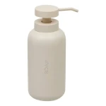 Dozownik do mydła pod prysznic 500 ml, beżowy - 5five