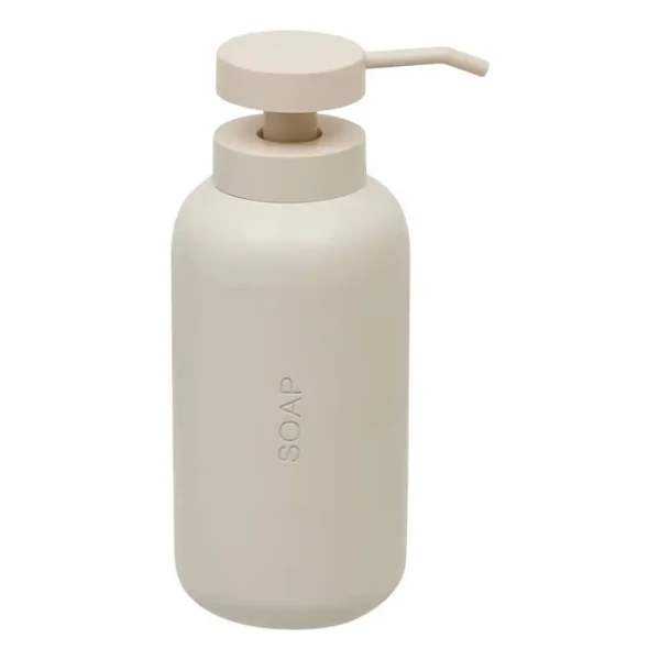 Dozownik do mydła pod prysznic 500 ml, beżowy - 5five