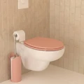 Stojak na papier toaletowy Colorama, różowy - 5five