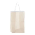Drewniany kosz na pranie 65L z bambusa, naturalny - 5five