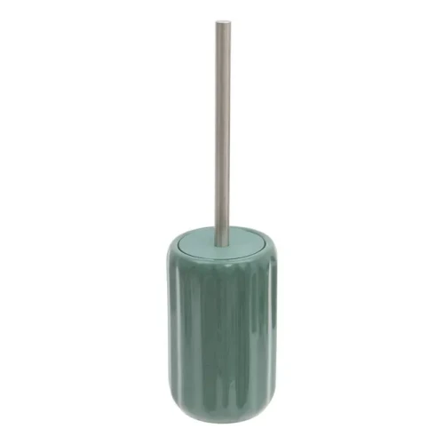 Szczotka do WC ceramiczna z reliefowym wzorem Colorama, zielona - 5five