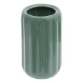 Szczotka do WC ceramiczna z reliefowym wzorem Colorama, zielona - 5five