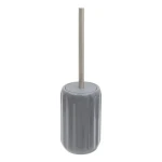 Szczotka do WC ceramiczna z reliefowym wzorem Colorama, szara - 5five