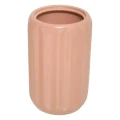 Szczotka do WC ceramiczna z reliefowym wzorem Colorama, różowa - 5five