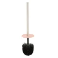 Szczotka do WC ceramiczna z reliefowym wzorem Colorama, różowa - 5five
