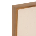 Obraz strukturalny z wypukłym wzorem na płótnie Roger 58x116 cm, beżowy - Atmosphera