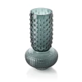 Szklany wazon dekoracyjny Sapphire Jewel 38 cm - Bazar Bizar