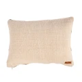 Poszewka dekoracyjna bawełniana patchworkowa z przeszyciami Cocoa 50x70 cm - Bazar Bizar