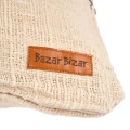 Poszewka dekoracyjna bawełniana patchworkowa z przeszyciami Cocoa 50x70 cm - Bazar Bizar