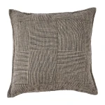Lniana poszewka dekoracyjna patchworkowa Bloc Party 50x50 cm - Bazar Bizar