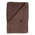 Narzuta na łóżko 160x260 z bawełny organicznej Dani, Prune - Himla