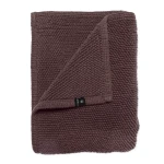 Dywanik łazienkowy z bawełny 60x90 Max Maroon OEKO-TEX - Himla