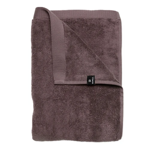 Ręcznik szybkoschnący 50x70 bawełna organiczna Maxime Maroon GOTS i OEKO-TEX - Himla