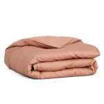 Koralowa pościel satynowa poszwa na kołdrę 200x220 Soul Desert Rose Oeko-Tex 300 tc HIMLA