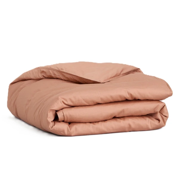 Koralowa pościel satynowa poszwa na kołdrę 200x220 Soul Desert Rose Oeko-Tex 300 tc HIMLA