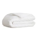 Biała pościel satynowa poszwa na kołdrę 220x220 Soul White Oeko-Tex 300 tc - Himla