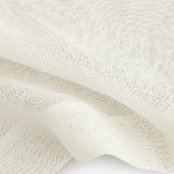 Zasłona lniana transparentna Spira 117x250 cm, biała - Himla