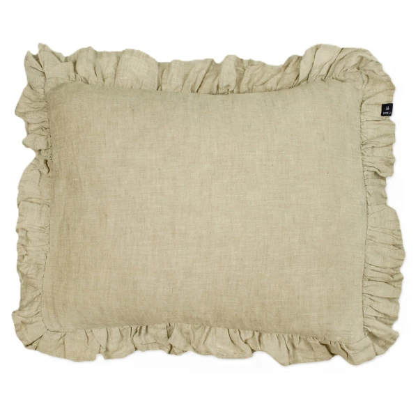 Poszewka na poduszkę z falbanką 50x60 Sunrise Organic - Himla