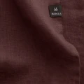Lniana poszewka dekoracyjna 50x50 Sunshine Burgund - Himla