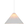 Abażur plisowany stożkowy z papieru Belloy 65 cm, biały - Nordlux