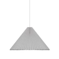 Abażur plisowany stożkowy z papieru Belloy 65 cm, biały - Nordlux