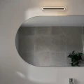 Kinkiet łazienkowy nad lustro Cavara LED IP44, czarny - Nordlux