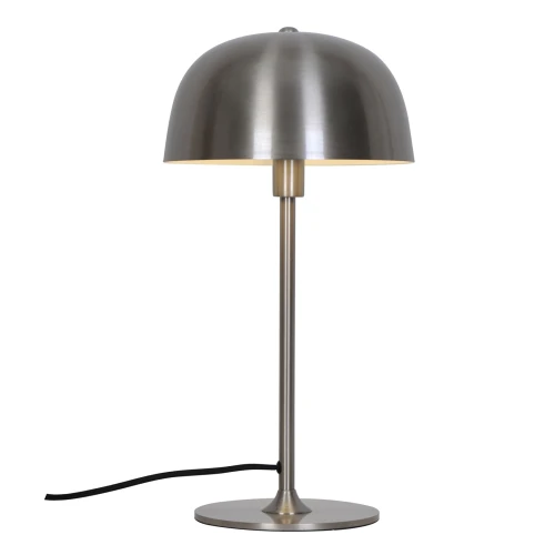 Metalowa lampa stołowa Cera, stal szczotkowana - Nordlux