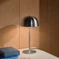 Metalowa lampa stołowa Cera, stal szczotkowana - Nordlux