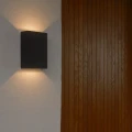 Kinkiet zewnętrzny Fold 10 LED, Seaside czarny - Nordlux