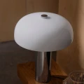 Lampa stołowa ze szklanym kloszem Gabrielle - Nordlux
