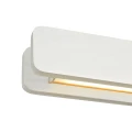 Drewniana lampa wisząca listwa LED Ilgas, biała - Nordlux
