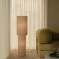 Lampa podłogowa cylindryczna Izara 110 cm, beżowa - Nordlux