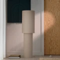 Lampa podłogowa cylindryczna Izara 110 cm, beżowa - Nordlux