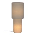 Lampa podłogowa cylindryczna Izara 60 cm, beżowa - Nordlux
