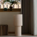 Lampa podłogowa cylindryczna Izara 60 cm, beżowa - Nordlux