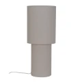 Lampa podłogowa cylindryczna Izara 60 cm, beżowa - Nordlux