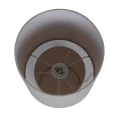Lampa podłogowa cylindryczna Izara 60 cm, beżowa - Nordlux