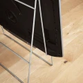 Stojak pod telewizor Carry, srebrny - PLEASE WAIT to be SEATED